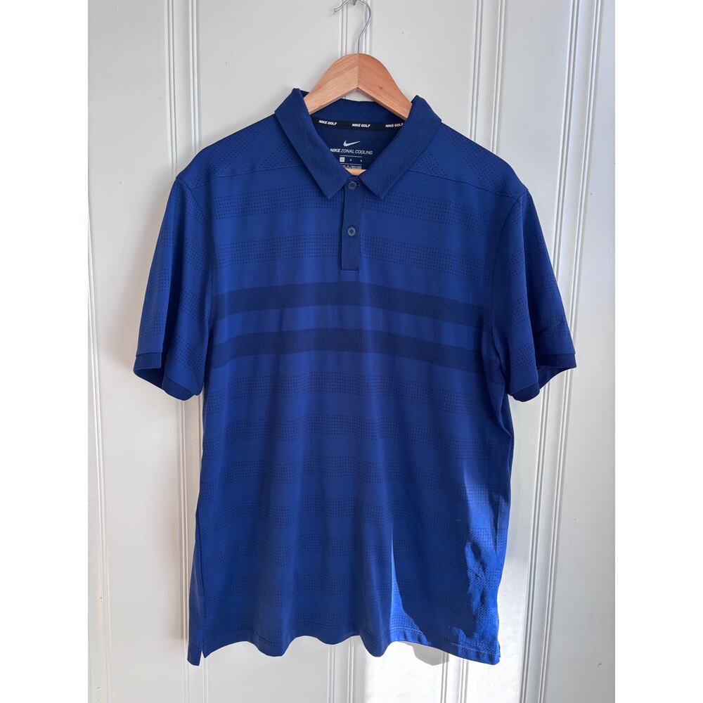 Nike Golf Zonal Cooling Short Sleeve Polo Shirt Men's Large Athletic Outdoor